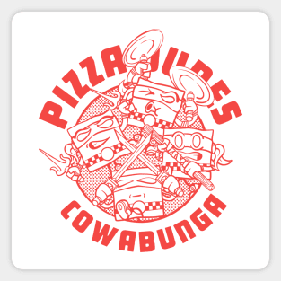 Pizza Dudes Magnet